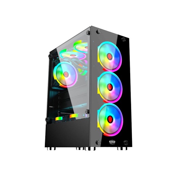 Golook PC Desktop Gaming RGB AMD Ryzen 5 5600X 16GB DDR4 3200MHZ SSD M.2 NVME WiFi Scheda Video Dedicata Nvidia W11 Pro X64